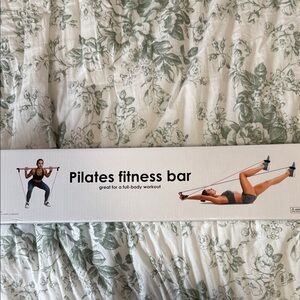 Pilates Fitness Bar with Resistance Bands